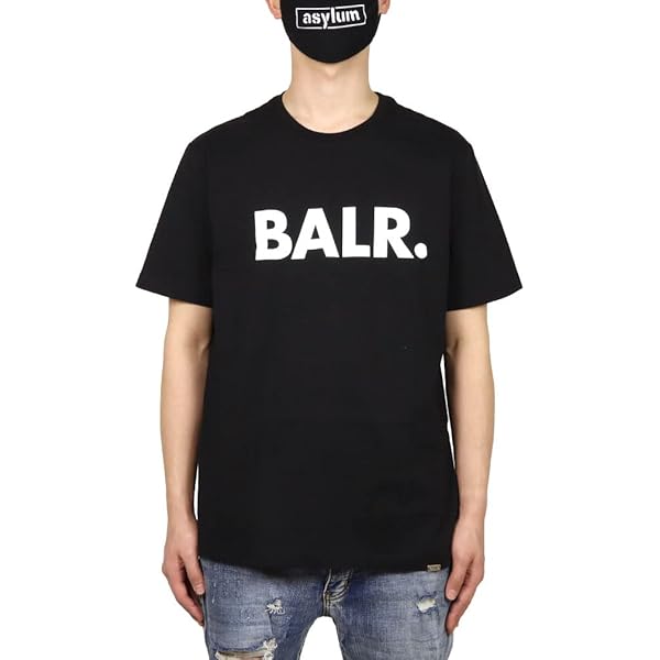 BALR.T-SHIRT黒ｓサイズ　Ｂ1112.1048 BALR. ボーラー Tシャツ 半袖 B1112.1048 定番 ロゴ ブランド